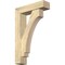 Ekena Millwork Imperial Block Rough Sawn Bracket w/ Offset Brace, Douglas Fir, 6"W x 22"D x 34"H BKT0604X22X34IMP05RDF - alternate 1
